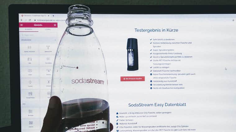 SodaStream Easy Artikel schreiben