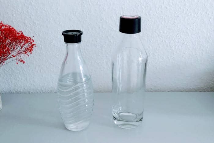 Wassersprudler Glasflasche
