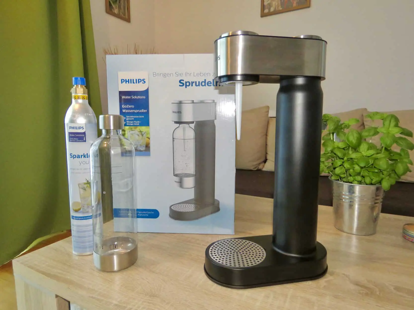 Philips GoZero Wassersprudler Test (2)