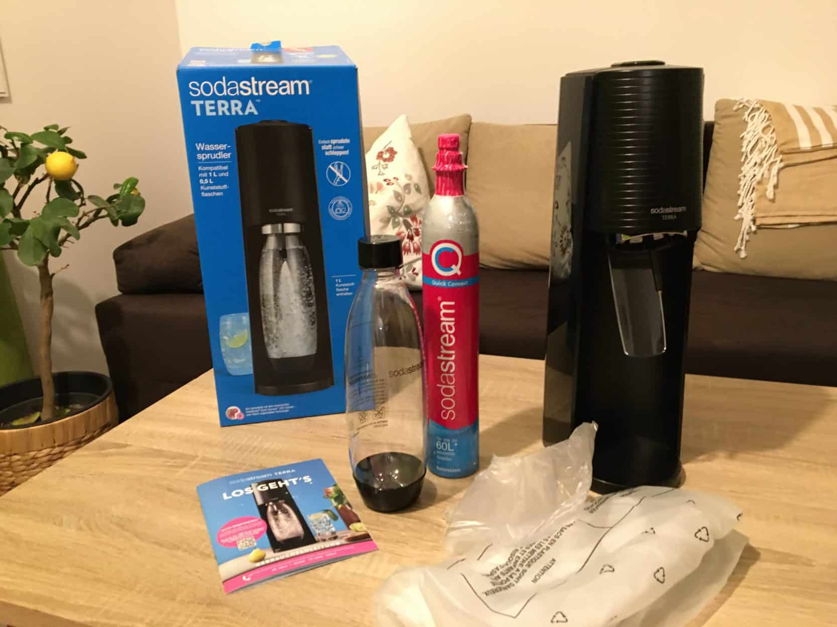 SodaStream Terra Test | Erfahrungen mit dem neuen Wassersprudler 2022 ...